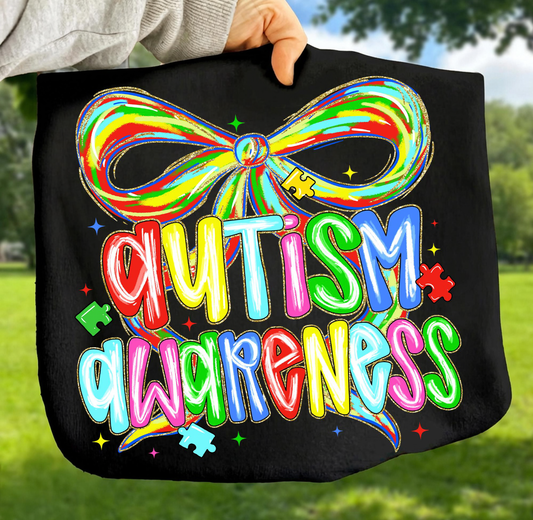 Painted autism awareness