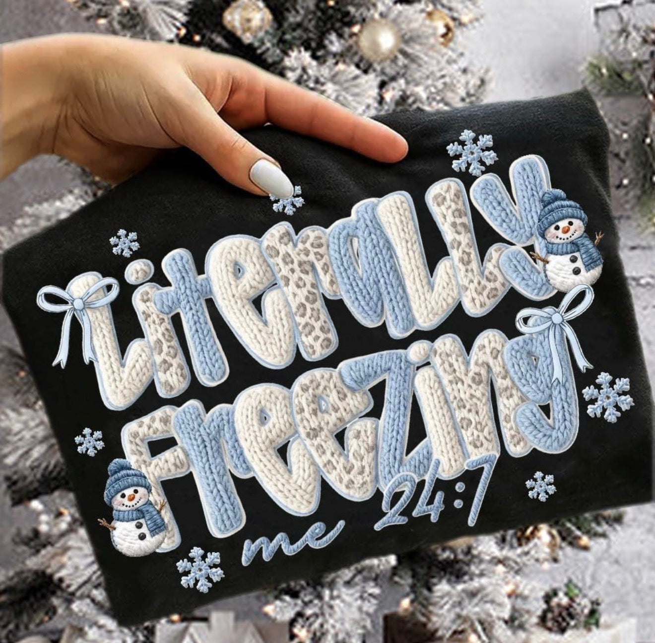 Literally Freezing Yarn