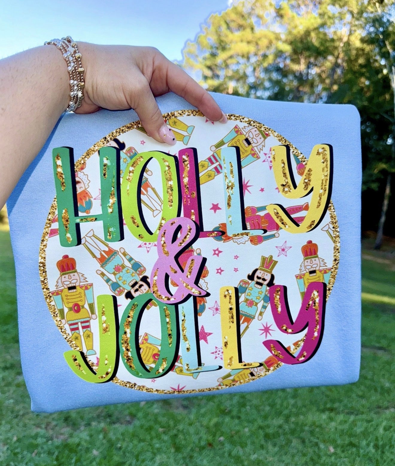 Holly Jolly Nut Cracker