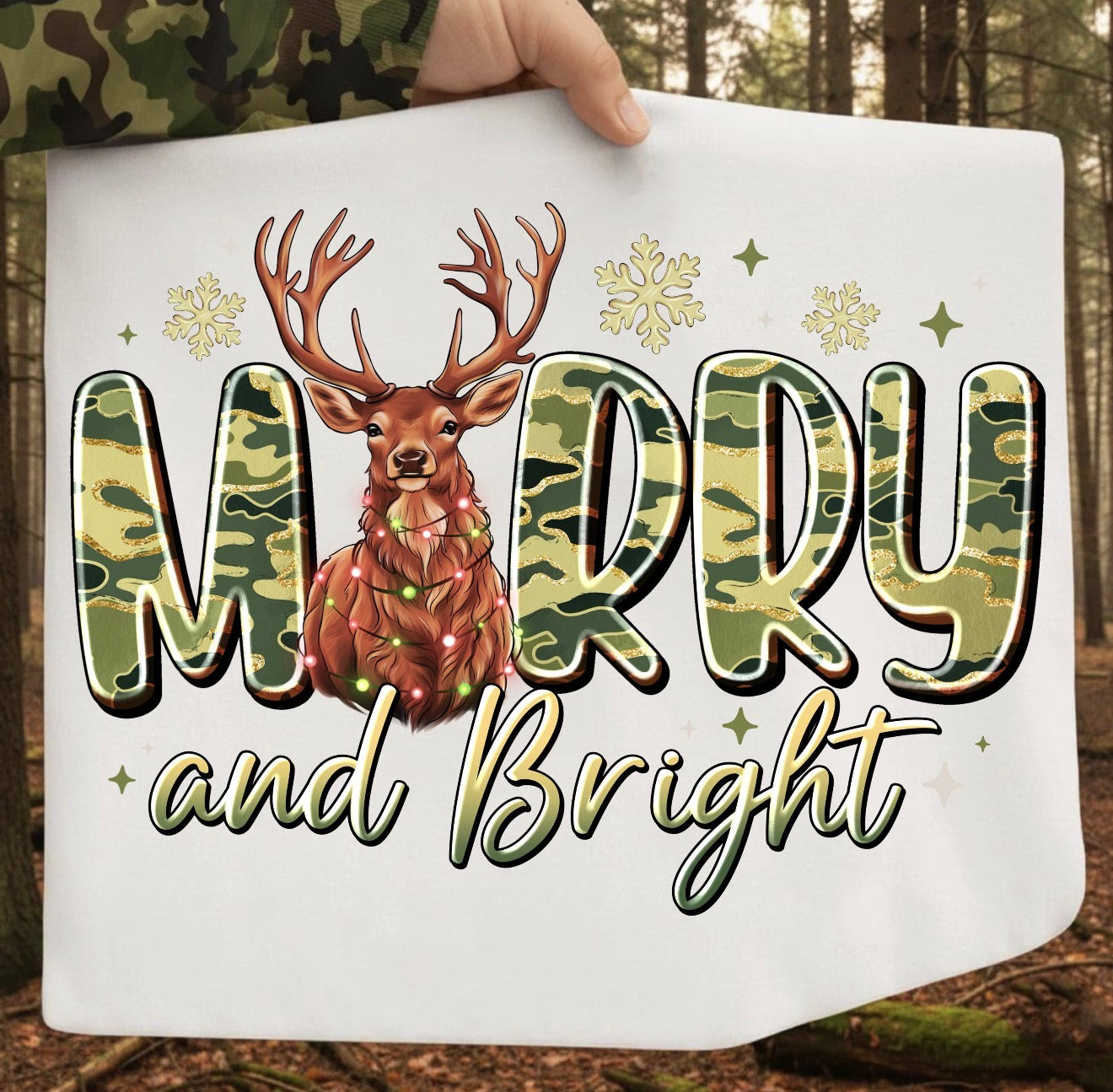 Merry & Bright Deer