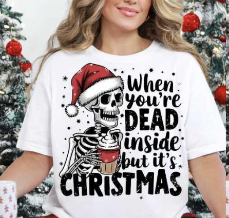 When your dead inside but it’s Christmas