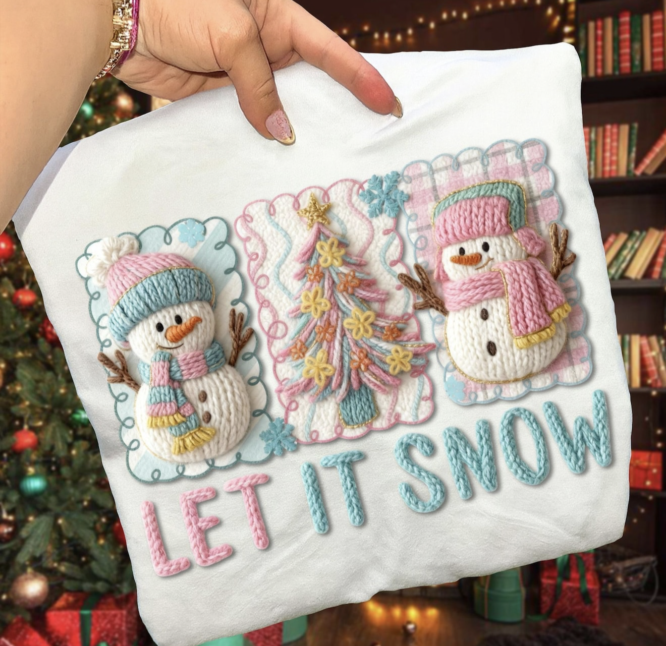 Let it snow yarn