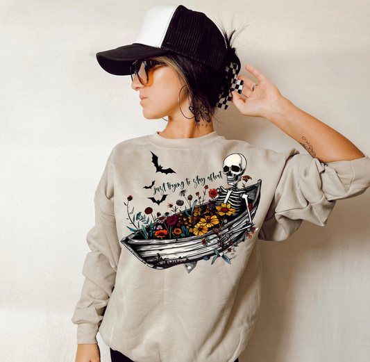 Just trying to stay afloat