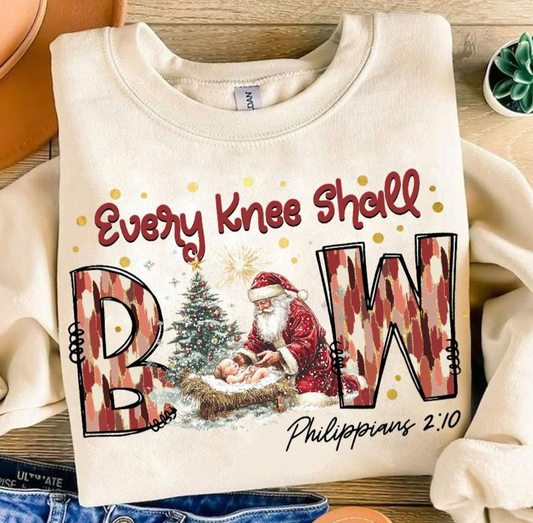 Every knee shall bow