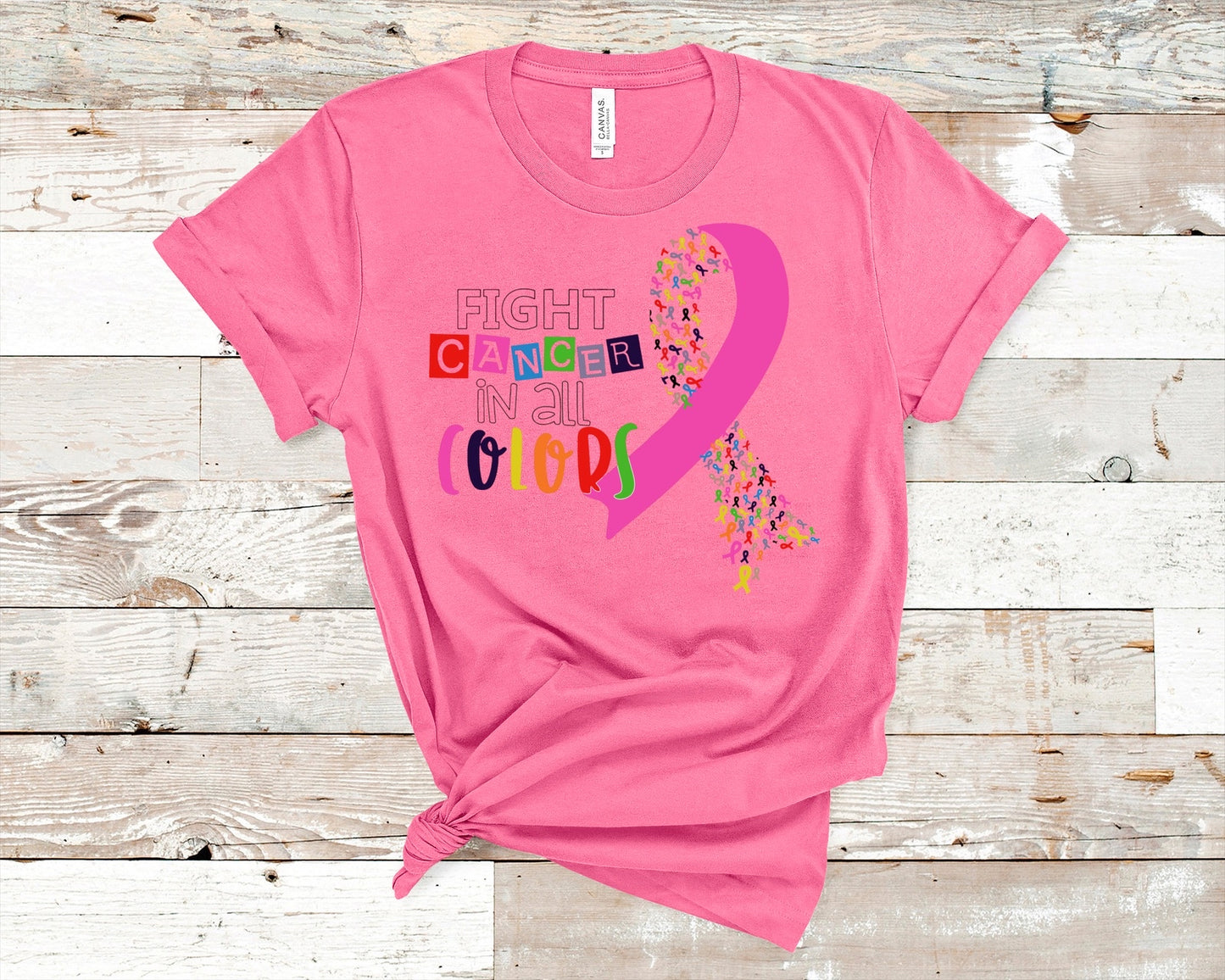 Fighter cancer in all colors