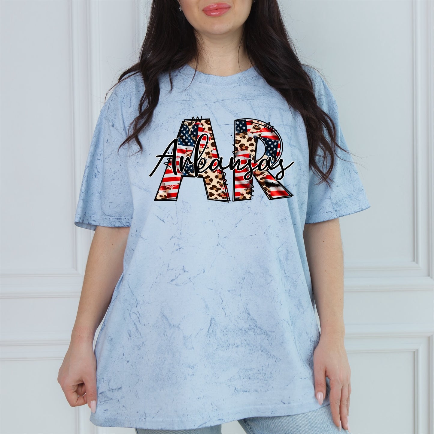AR red white blue