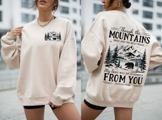 Through the mountains