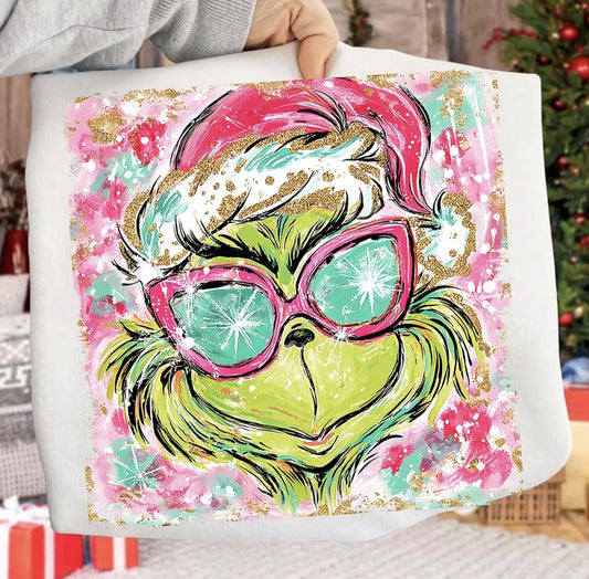Grinch watercolor