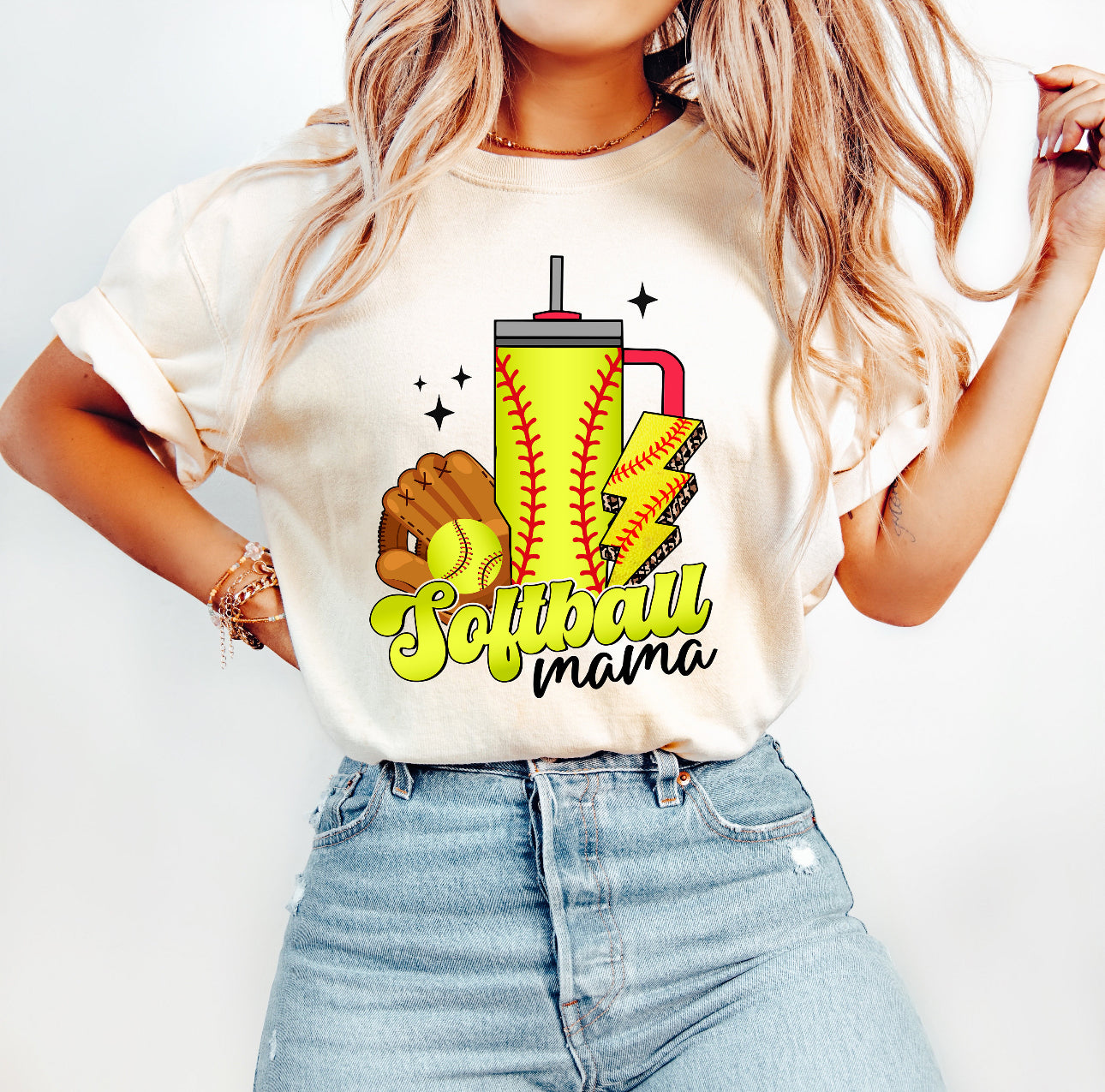 Softball Mama tumbler