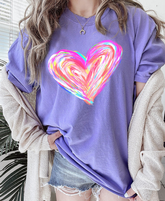 Watercolor heart