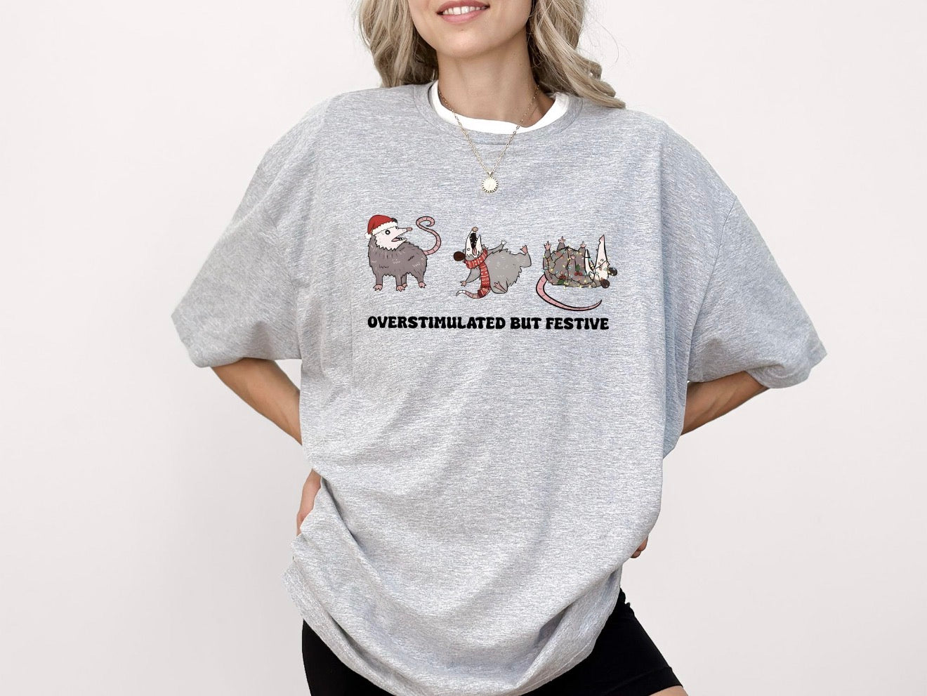 Overstimulated but Festive