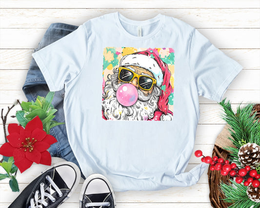 Santa Bubble Brushstroke