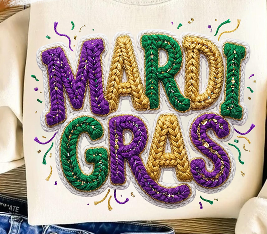 Mardi Gras Yarn