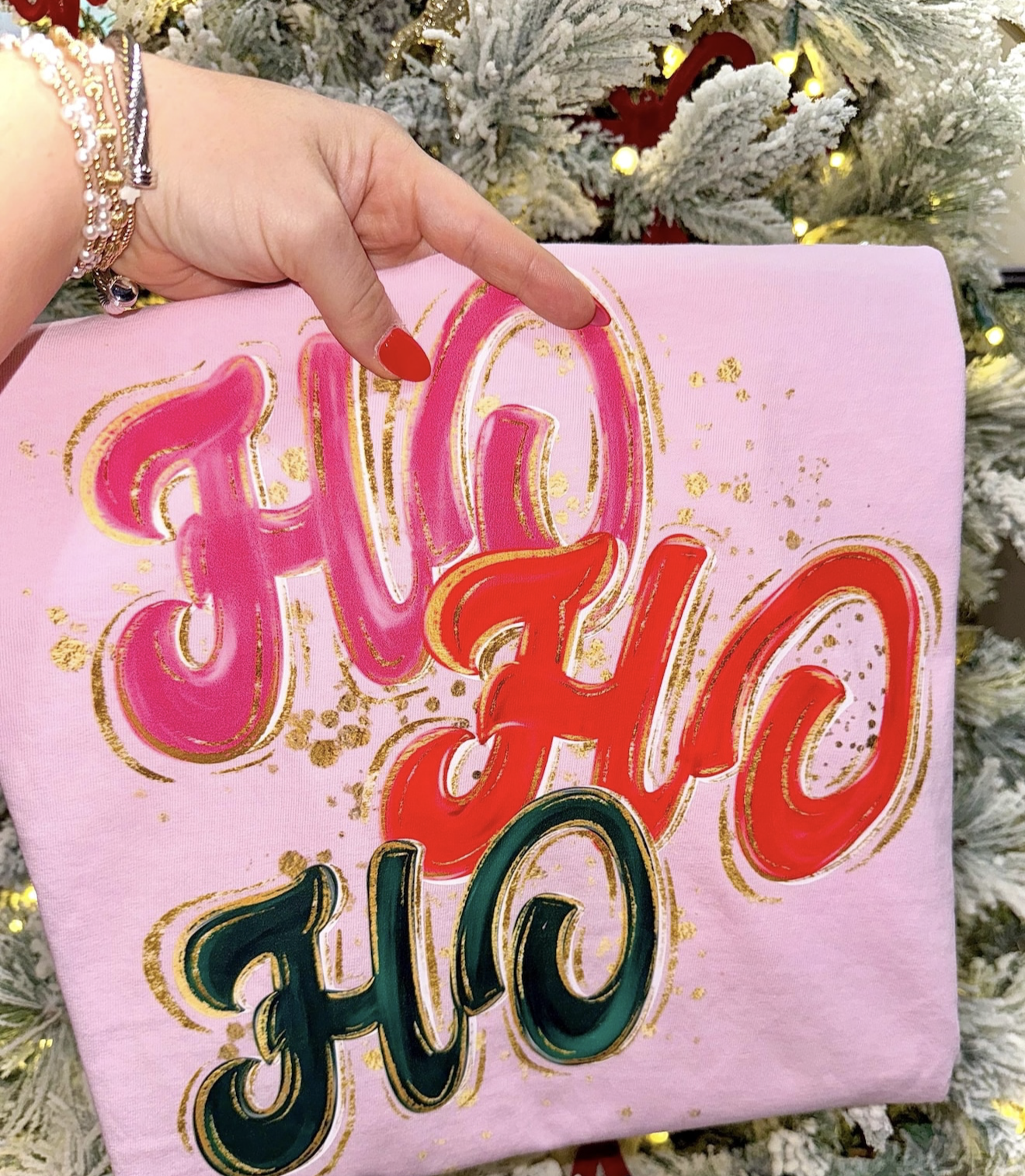 Ho Ho Ho watercolor