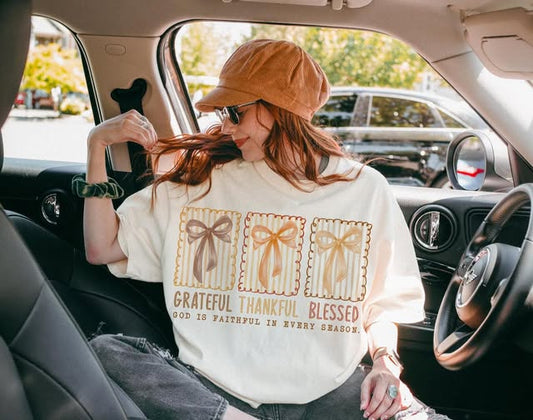 Grateful Thankful Blessed