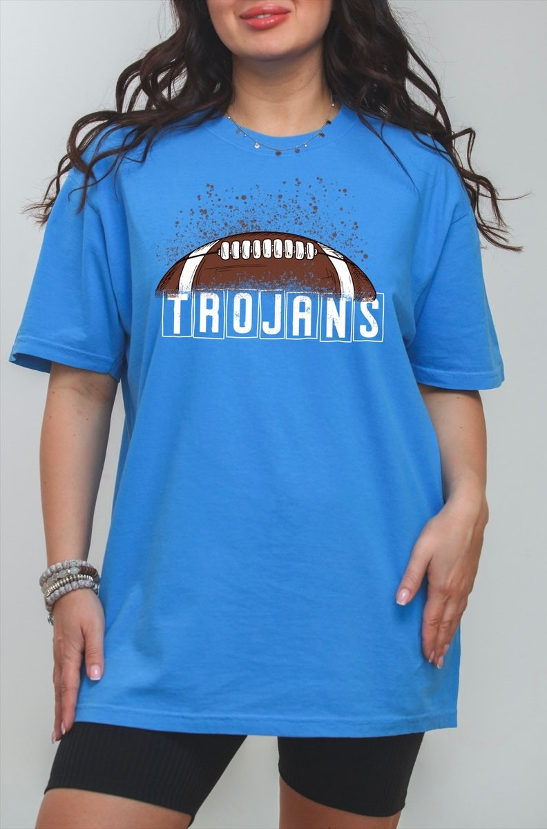 Trojans football splat