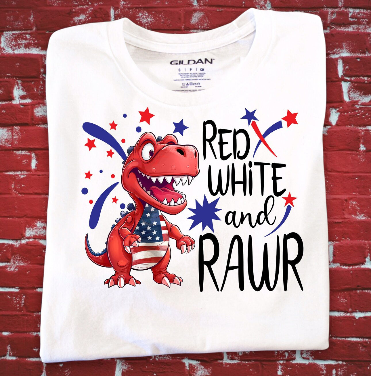 Red white & Rawr