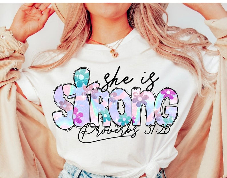 She is strong