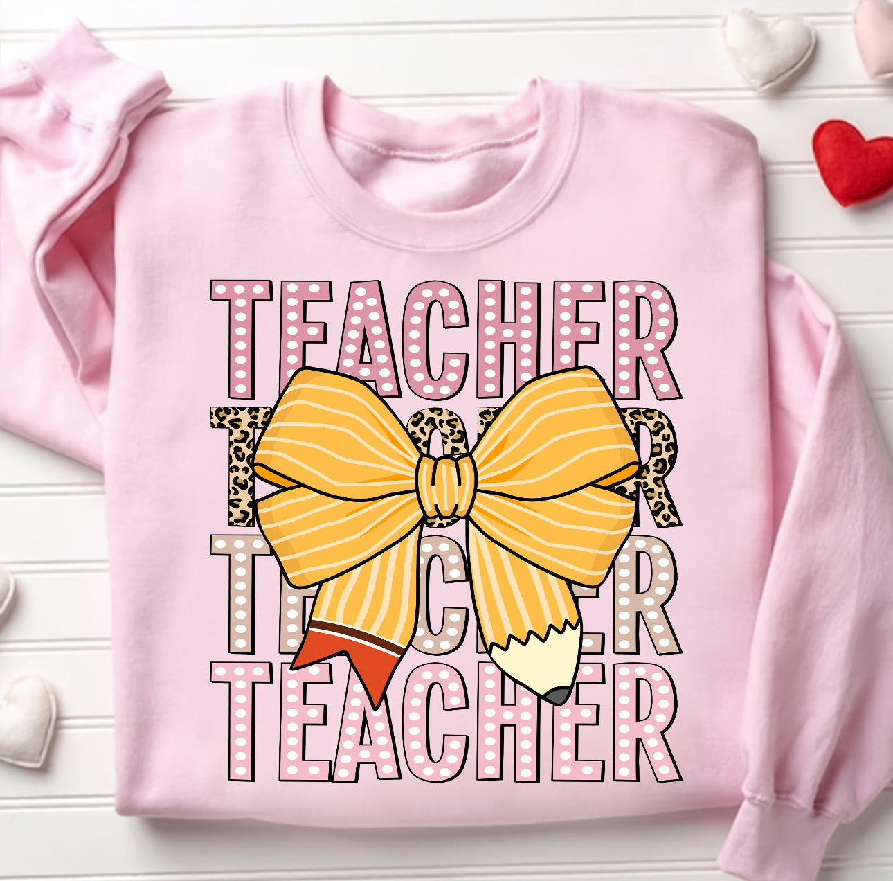 Teacher yellow bow