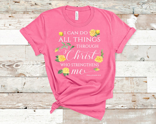 I can do all things through Christ