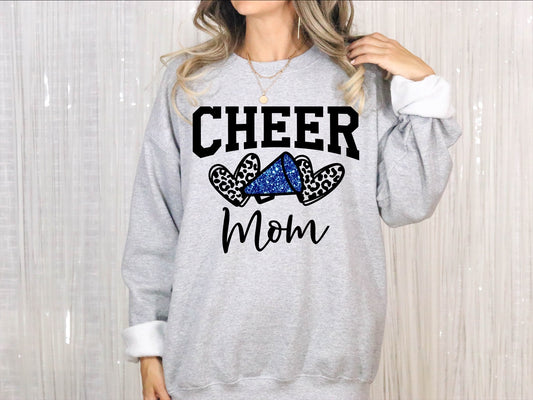 Cheer mom blue