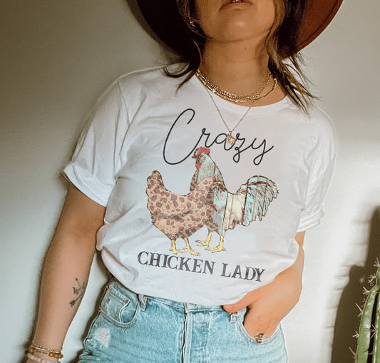 Crazy chicken lady