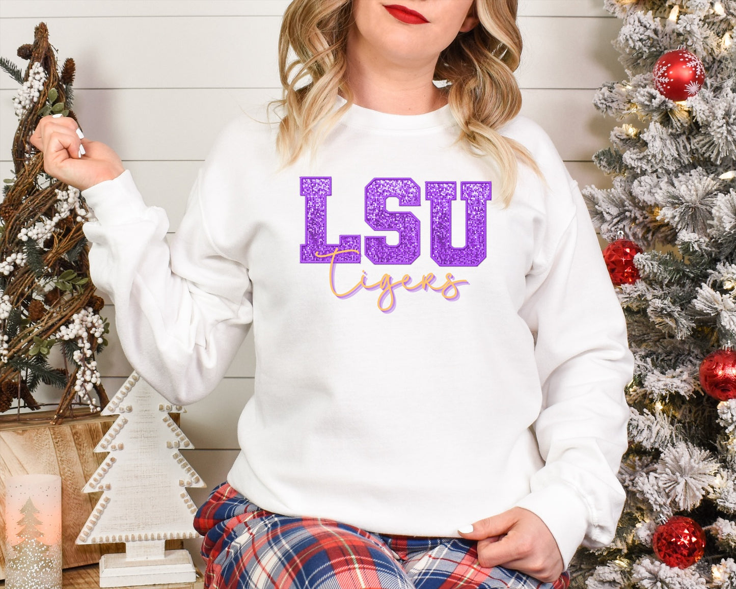 LSU Tigers faux