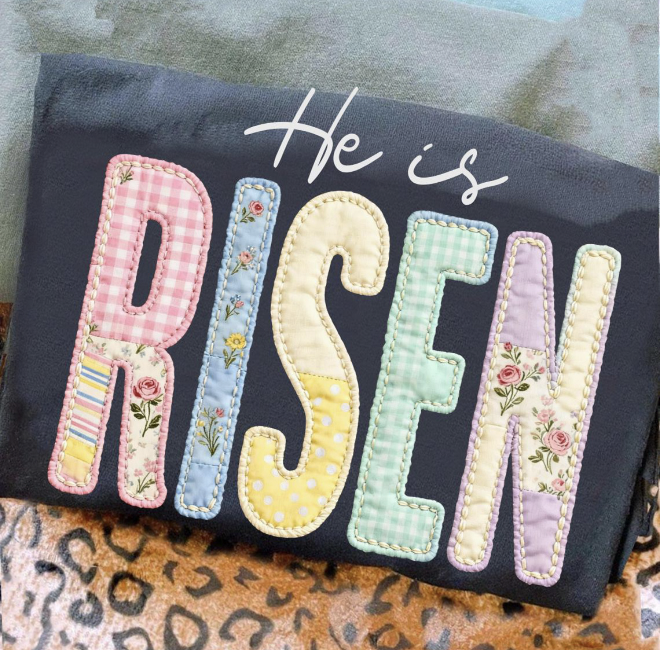 He is risen patchwork