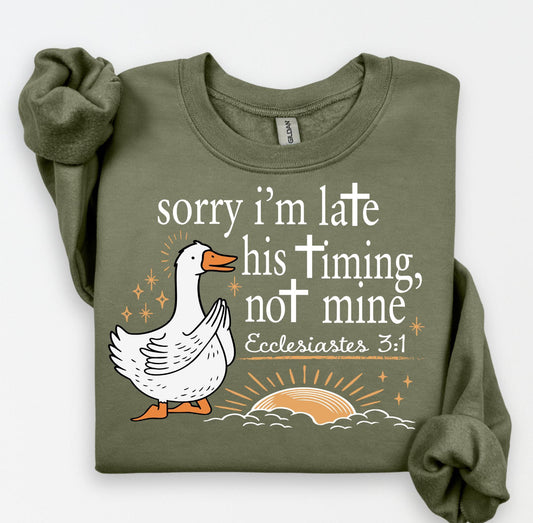 Sorry I’m Late