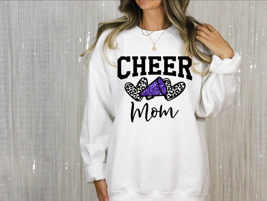 Cheer mom purple