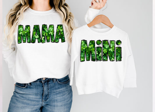 Mama clover faux