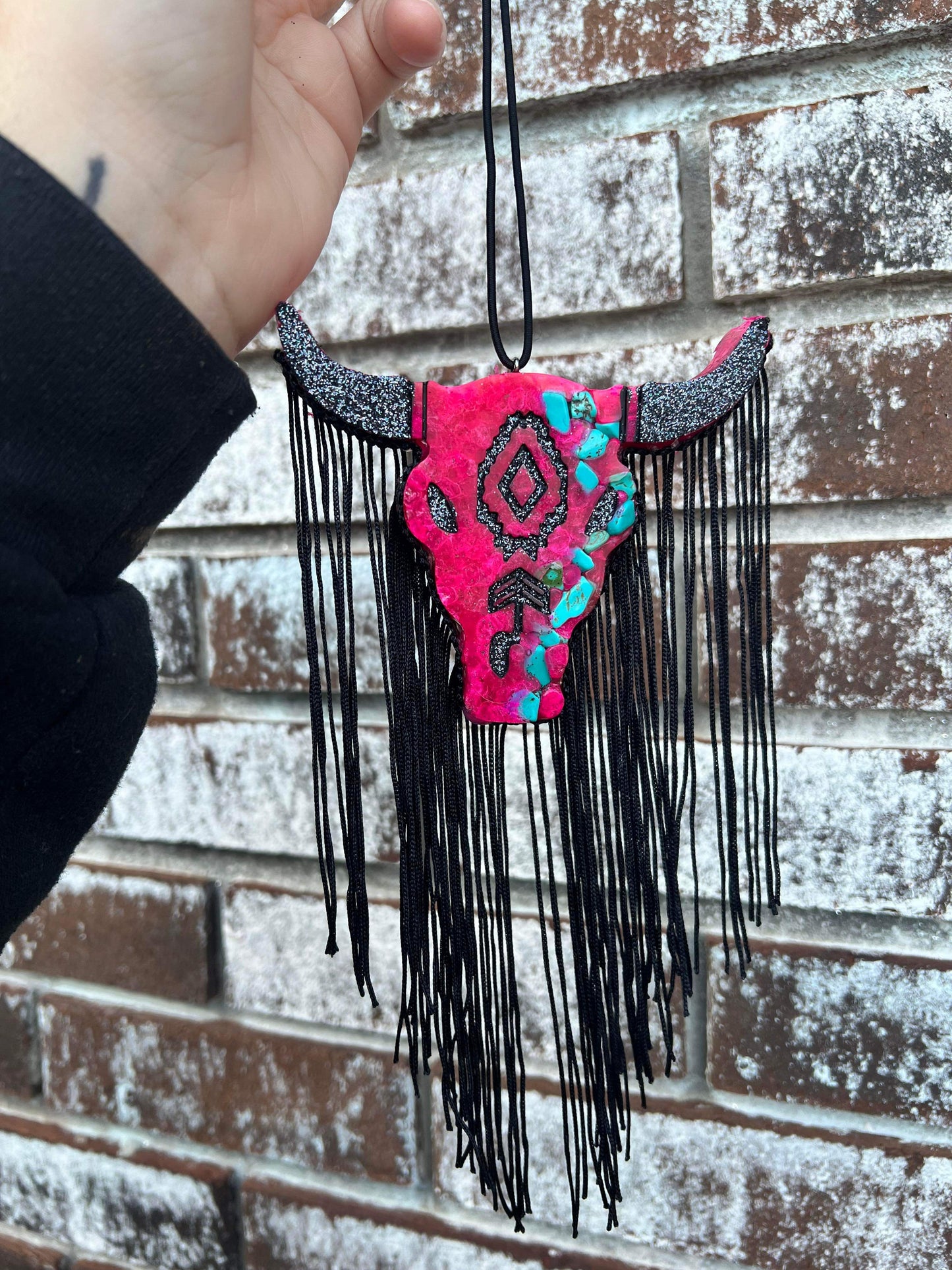 Turquoise skull