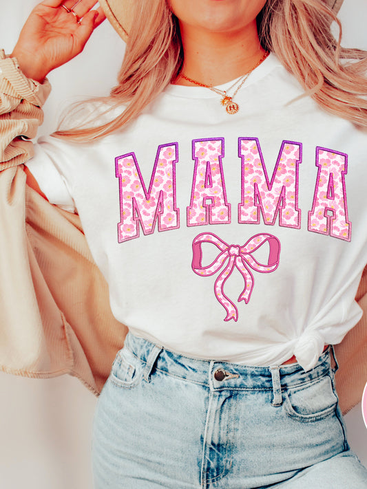 Mama pink leopard