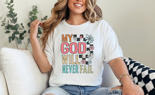 My God will never fail