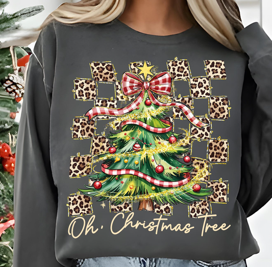 Oh Christmas Tree Leopard