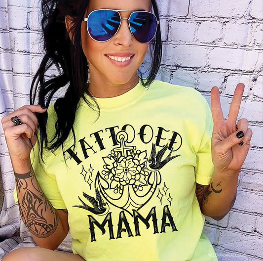 Tattooed mama