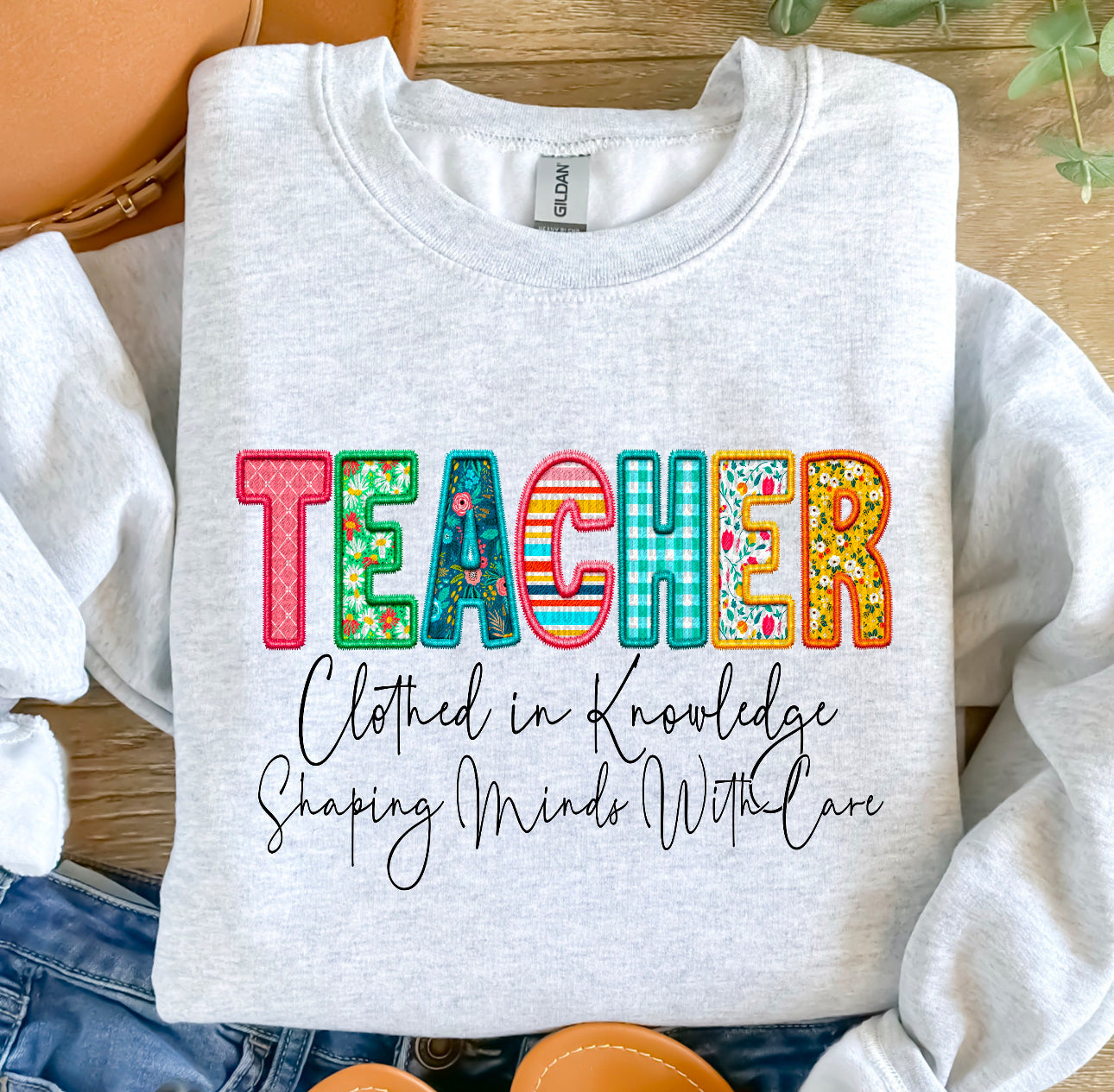 Teacher clothed in knowledge