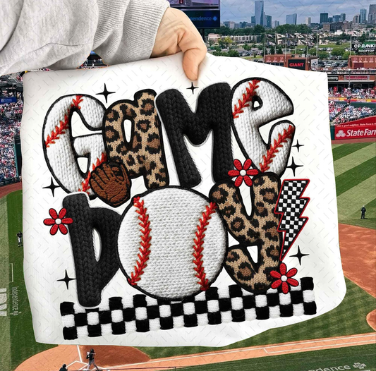 Game Day Yarn Baseball