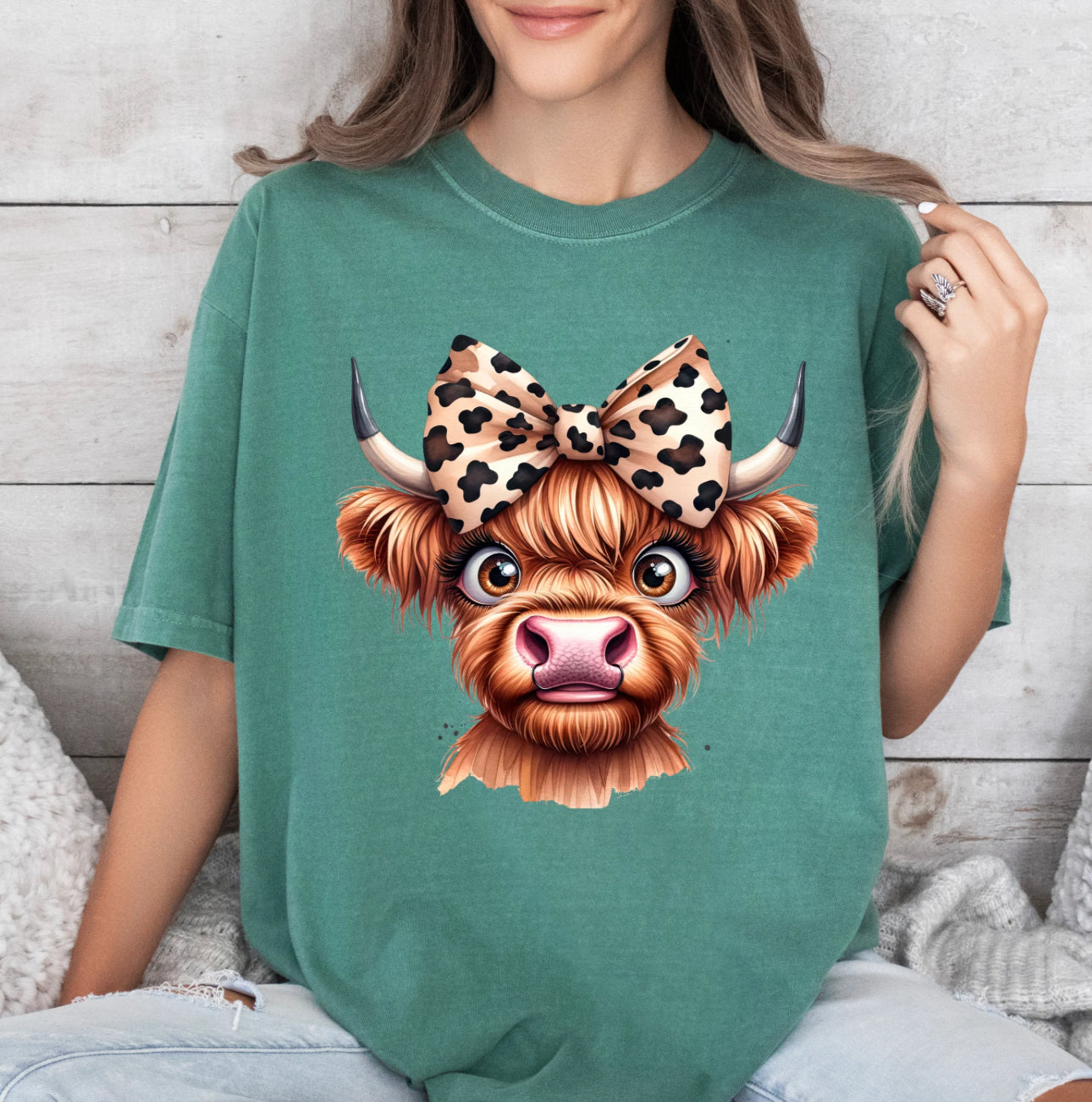Highland Cow – Pressed to a T
