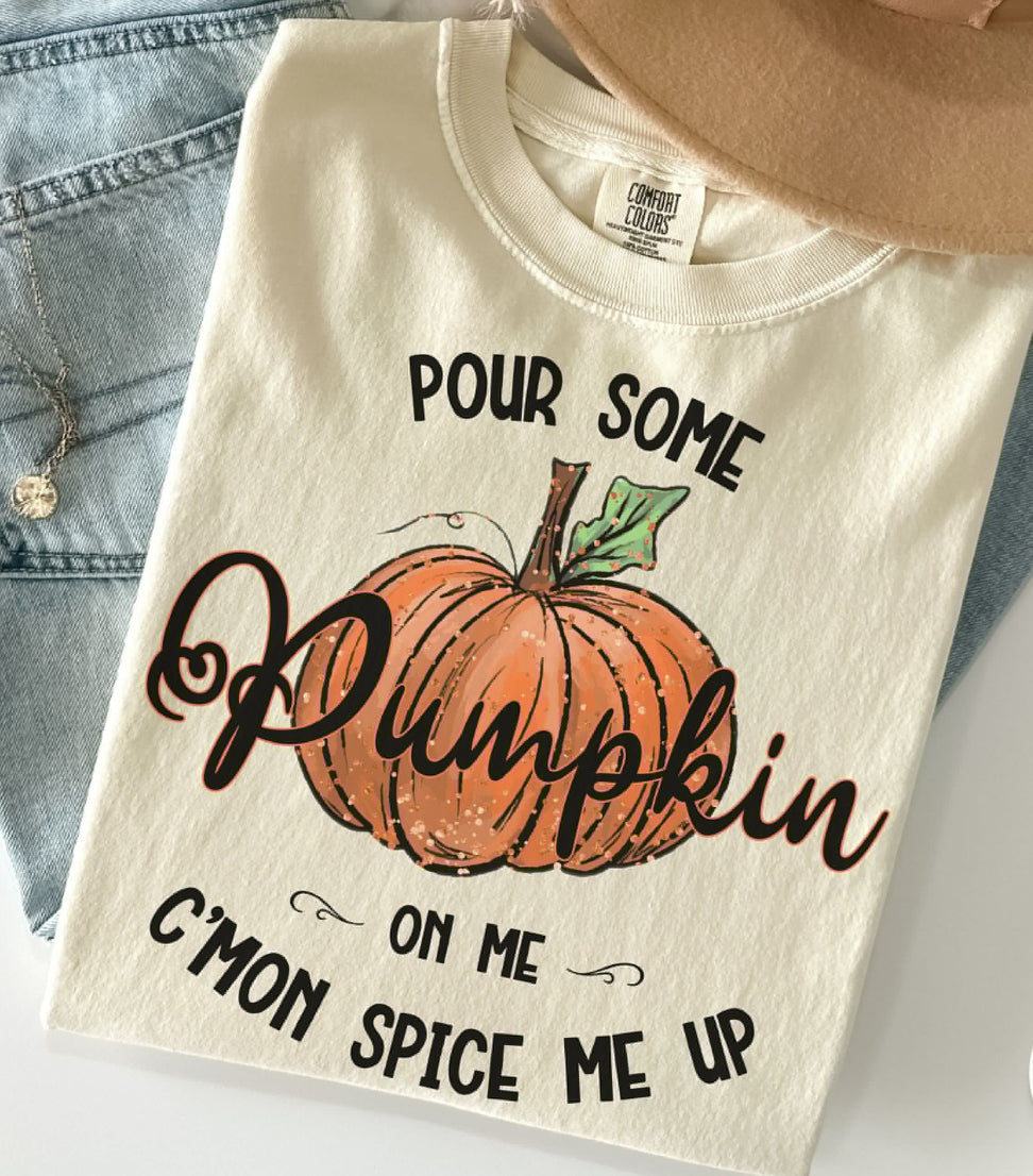 Pour some pumpkin on me