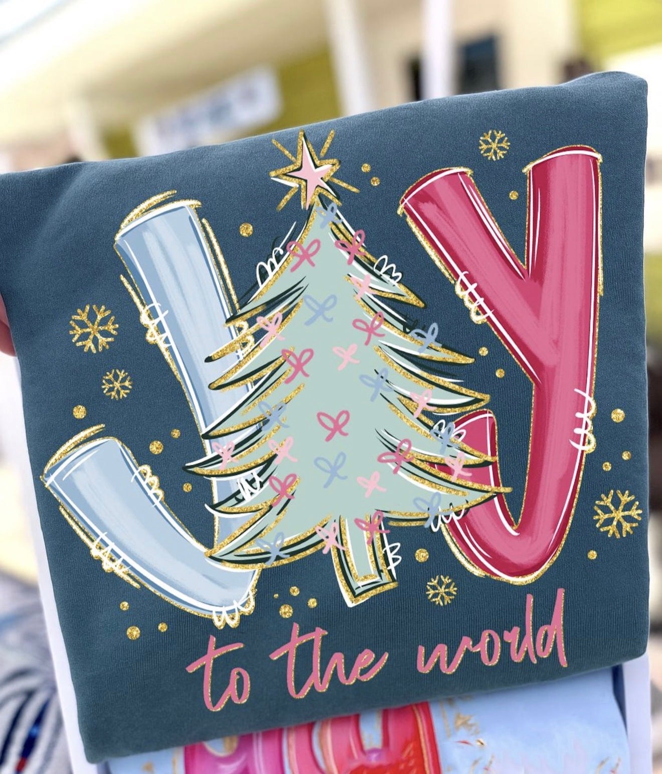 Joy to the world pastel