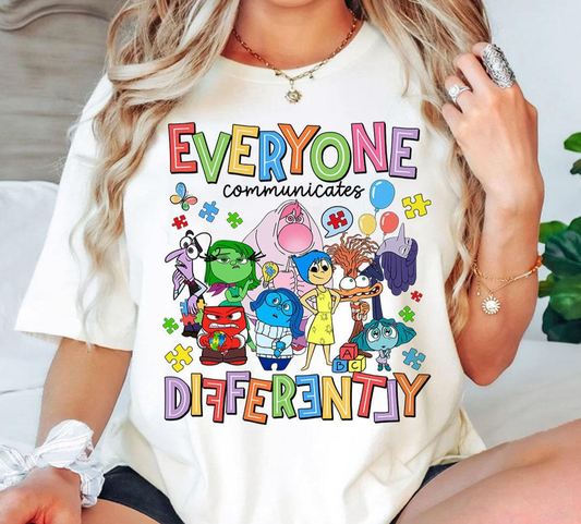 Everyone communicates differently