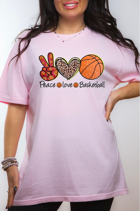 Peace love basketball