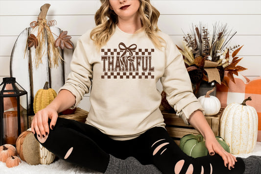 Thankful Checkered