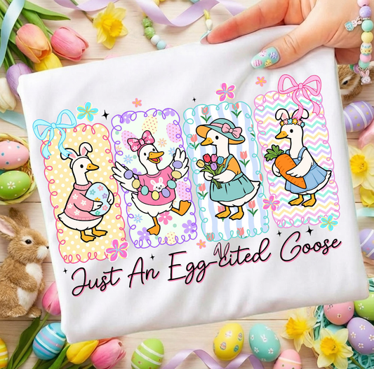Just an eggcited Goose
