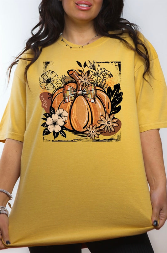 Fall Pumpkin Watercolor