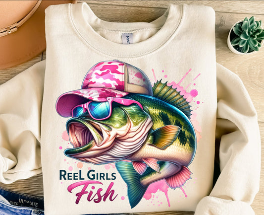 Reel girls fish