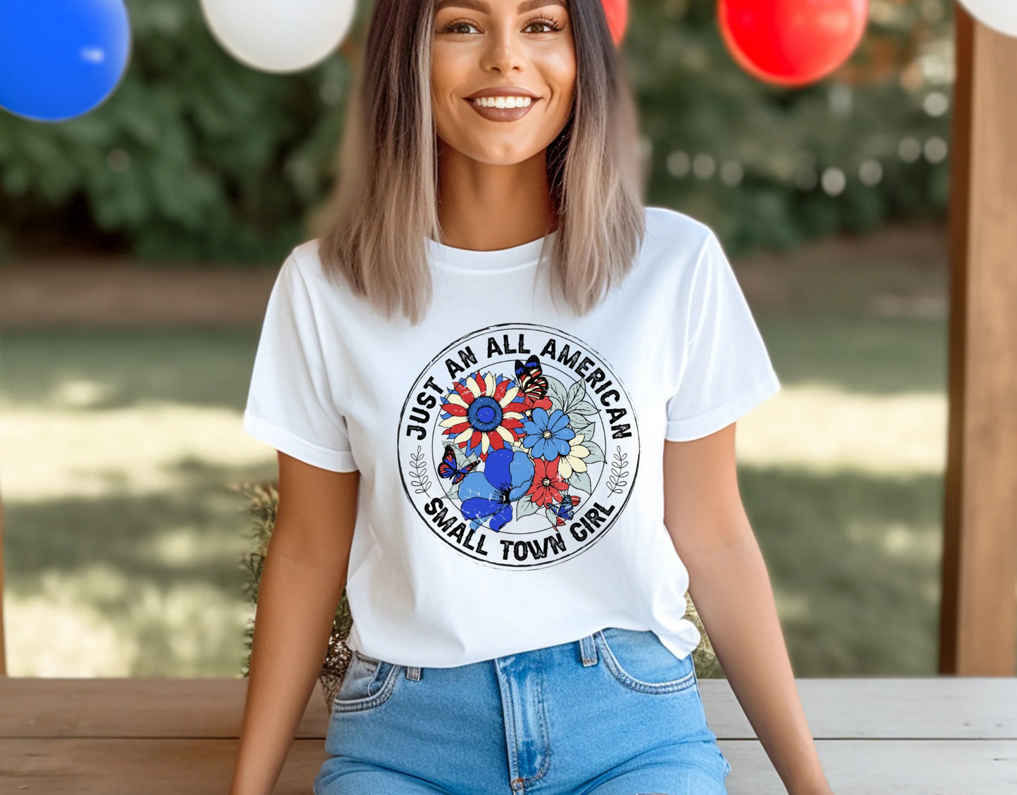 All American small town girl