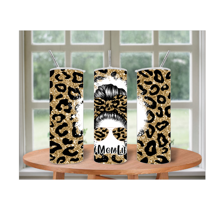 Mom life leopard