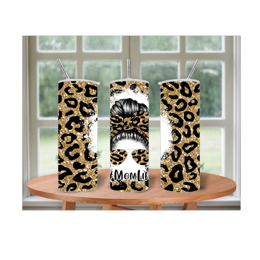 Mom life leopard